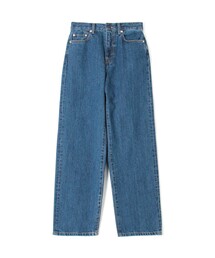 エッセンシャルデニム ワイドパンツ