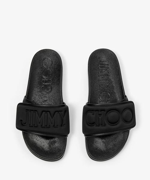 JIMMY CHOO（ジミーチュウ）の「FITZ/F（サンダル・レディース・ブラック/ピンク/ダークベージュ・36/37/38）」の6枚目の写真