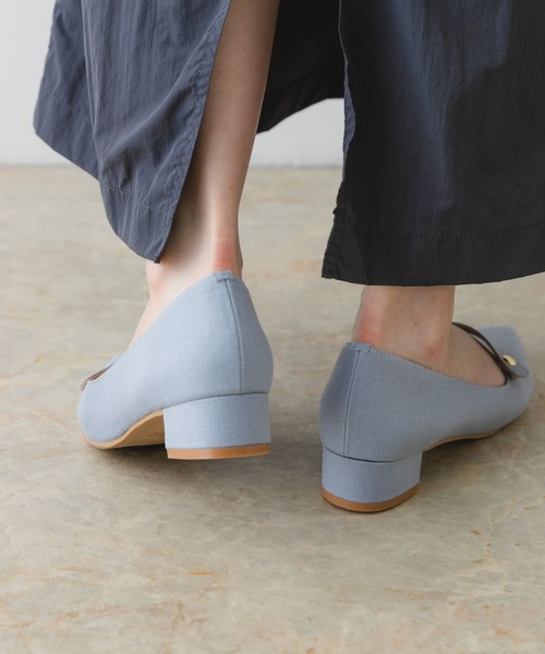 RODE SKO（ロデスコ）の「ポインテッドストラップパンプス（パンプス・レディース・ブラック/ライトブルー/アイボリー・36/38/37）」の10枚目の写真