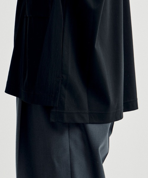 UJOH（ウジョー）の「【UJOH HOMME / ウジョーオム】Big Pocket T/ビッグポケットTシャツ（Tシャツ/カットソー・メンズ・ブラック/ダークグリーン・2/3）」の12枚目の写真
