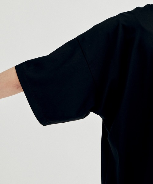 UJOH（ウジョー）の「【UJOH HOMME / ウジョーオム】Big Pocket T/ビッグポケットTシャツ（Tシャツ/カットソー・メンズ・ブラック/ダークグリーン・2/3）」の10枚目の写真