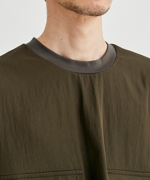 UJOH（ウジョー）の「【UJOH HOMME / ウジョーオム】Big Pocket T/ビッグポケットTシャツ（Tシャツ/カットソー・メンズ・ブラック/ダークグリーン・2/3）」の17枚目の写真