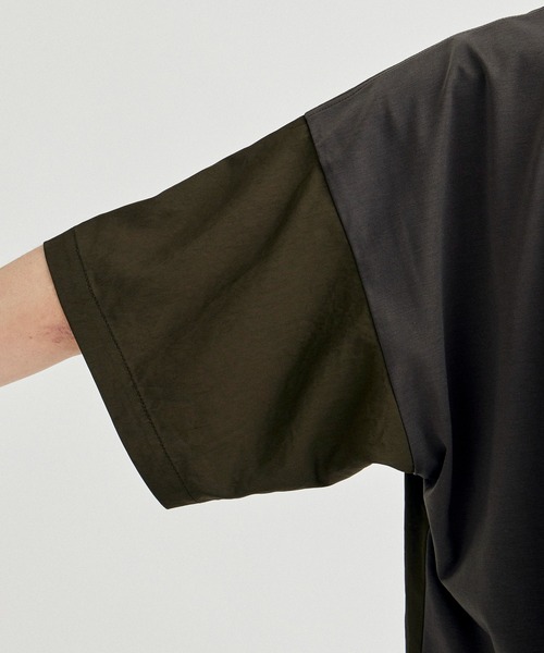 UJOH（ウジョー）の「【UJOH HOMME / ウジョーオム】Big Pocket T/ビッグポケットTシャツ（Tシャツ/カットソー・メンズ・ブラック/ダークグリーン・2/3）」の20枚目の写真