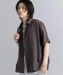 SENSE OF PLACE by URBAN RESEARCH | 『ユニセックス』『UR TECH DRYLUXE』リネンライクシャツ(5分袖)(シャツ/ブラウス)