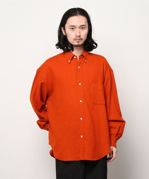 H BEAUTY&YOUTH LIGHTMILLS WIDER BD SHIRT シャツ