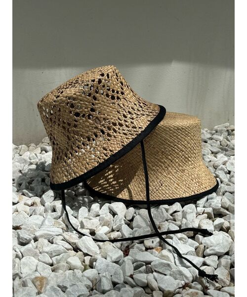 BENELLI（ベネリ）の「【Benelli Montacone】パイピングハット（ハット・レディース・ブラック・FREE）」の3枚目の写真