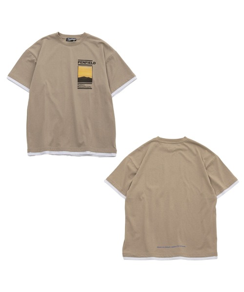 PEN FIELD(ペンフィールド)の「【大人向けサイズあり】【Penfield】【防虫加工】アウトドアフォトプリント半袖Tシャツ(Tシャツ/カットソー・キッズ・ホワイト/イエロー/ベージュ・170cm/160cm/150cm/140cm)」の17枚目の写真