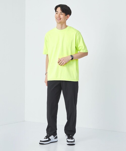 green label relaxing（グリーンレーベルリラクシング）の「スノーダイ クルーネック Tシャツ（Tシャツ/カットソー・メンズ・ライトブルー/ダークグレー/ライトグレー/ライム・M/S/L/XL）」の17枚目の写真