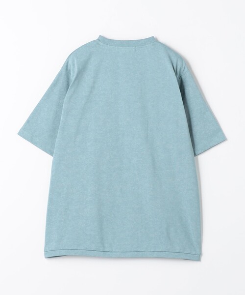 green label relaxing（グリーンレーベルリラクシング）の「スノーダイ クルーネック Tシャツ（Tシャツ/カットソー・メンズ・ライトブルー/ダークグレー/ライトグレー/ライム・M/S/L/XL）」の12枚目の写真