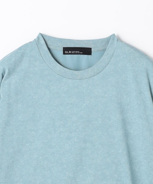 green label relaxing（グリーンレーベルリラクシング）の「スノーダイ クルーネック Tシャツ（Tシャツ/カットソー・メンズ・ライトブルー/ダークグレー/ライトグレー/ライム・M/S/L/XL）」の11枚目の写真