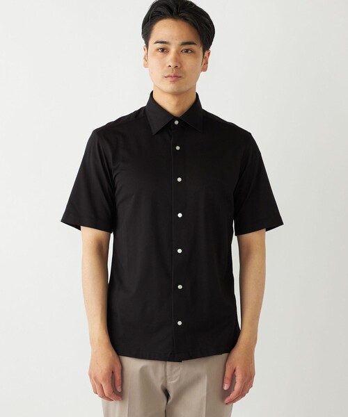 SHIPS Colors:〈洗濯機可能〉カノコ ニット ワイドカラー ショートスリーブ（Tシャツ/カットソー）｜SHIPS Colors（シップス カラーズ）