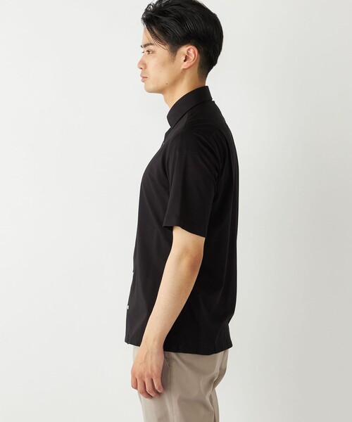 SHIPS Colors:〈洗濯機可能〉カノコ ニット ワイドカラー ショートスリーブ（Tシャツ/カットソー）｜SHIPS Colors（シップス カラーズ）