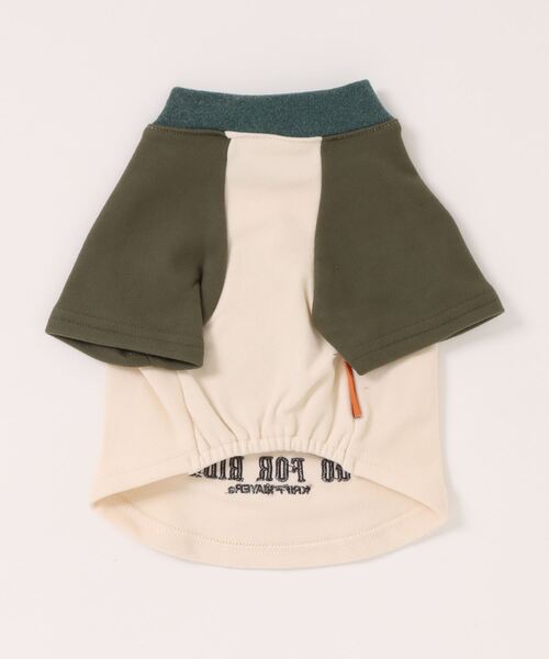 KRIFF MAYER（クリフメイヤー）の「もちのびT(バイク)（ペットウェア・レディース・ブラック/カーキ/ナチュラル/ブルー/ブラウン/カラフル・SMALL/MEDIUM/LARGE/X-LARGE）」の7枚目の写真