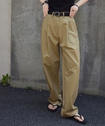 ANOTHER S（アナザーエス）の「タック入りワイドチノパン（チノパンツ