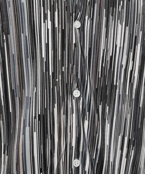 niko and...（ニコアンド）の「プリーツストライプシャツ（シャツ/ブラウス・メンズ・ネイビー/ブラウン・MEDIUM/LARGE）」の21枚目の写真