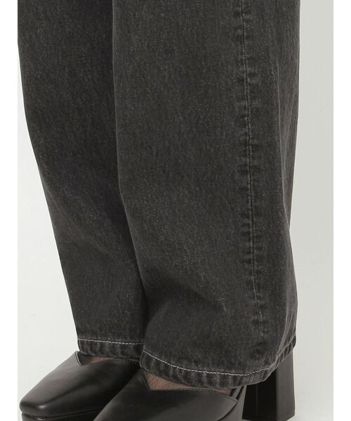 EATME(イートミー)の「折り返しデニムパンツ(デニムパンツ・レディース・ブラック/ブルー・SMALL/MEDIUM)」の18枚目の写真