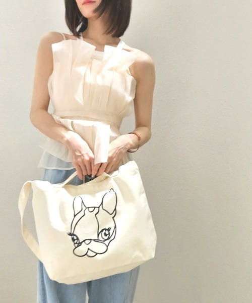 CRYSTAL BALL（クリスタルボール）の「25thアイコンキャンバスバッグ（ショルダーバッグ・レディース・キナリ/ブラック・FREE）」の11枚目の写真