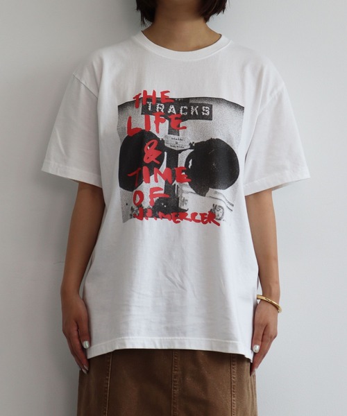 jj mercer（ジェイジェイマーサー）の「【J.J. Mercer】＜別注＞フォトTEE（Tシャツ/カットソー・レディース・ホワイト・フリー）」の8枚目の写真