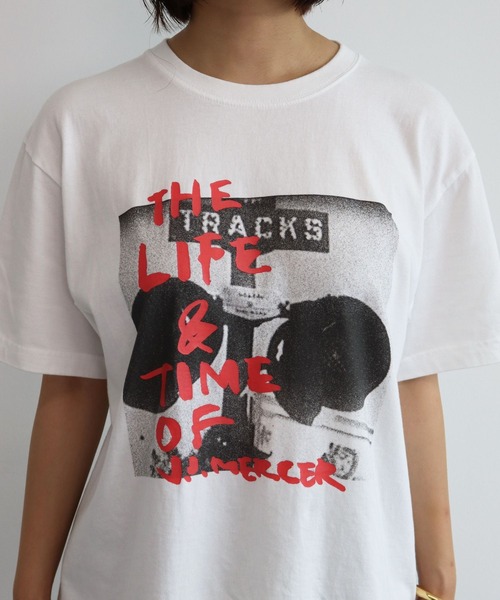 jj mercer（ジェイジェイマーサー）の「【J.J. Mercer】＜別注＞フォトTEE（Tシャツ/カットソー・レディース・ホワイト・フリー）」の12枚目の写真