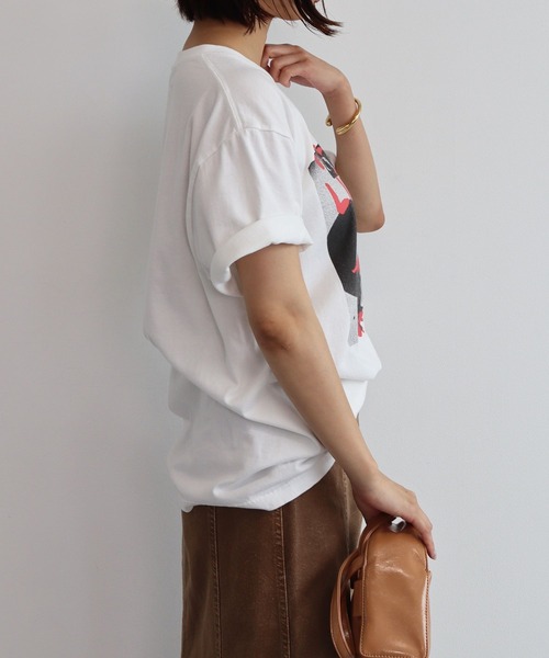 jj mercer（ジェイジェイマーサー）の「【J.J. Mercer】＜別注＞フォトTEE（Tシャツ/カットソー・レディース・ホワイト・フリー）」の3枚目の写真