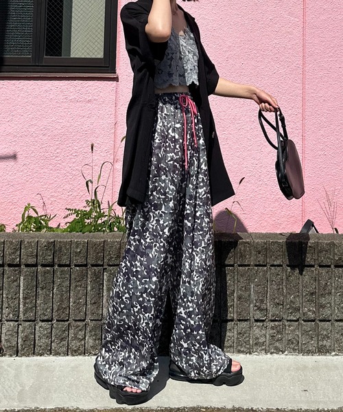 セール】アソート柄イージーパンツ（その他パンツ）｜mi via loca