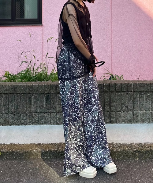 セール】アソート柄イージーパンツ（その他パンツ）｜mi via loca