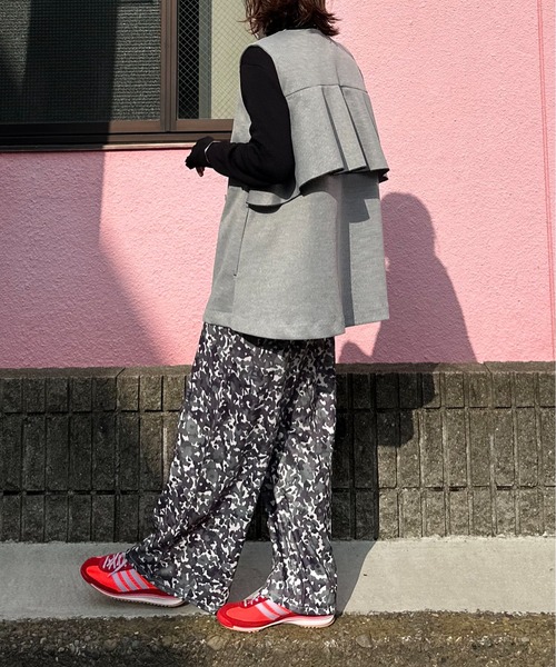 ポーカーズあつむ着用 FORMA 花柄 イージーパンツ forma flower pants