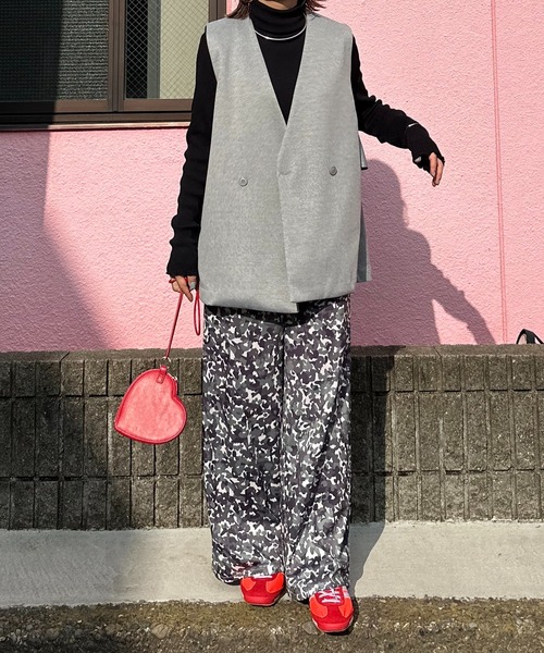 セール】アソート柄イージーパンツ（その他パンツ）｜mi via loca