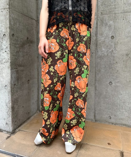 ✨極美品✨萌 モユル サルエルパンツ イージーパンツ アート柄 総柄 jaik-top.jpg