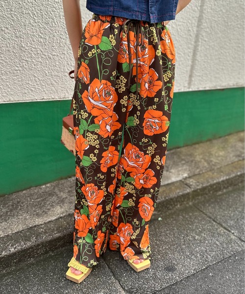 セール】アソート柄イージーパンツ（その他パンツ）｜mi via loca