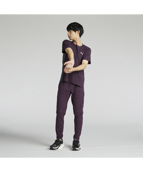 PUMA（プーマ）の「PUMA プーマ ユニセックス ランニング テック RF 半袖 Tシャツ（Tシャツ/カットソー・メンズ・パープル/カーキブラウン・X-SMALL/X-LARGE/SMALL/XX-LARGE/LARGE/MEDIUM）」の8枚目の写真