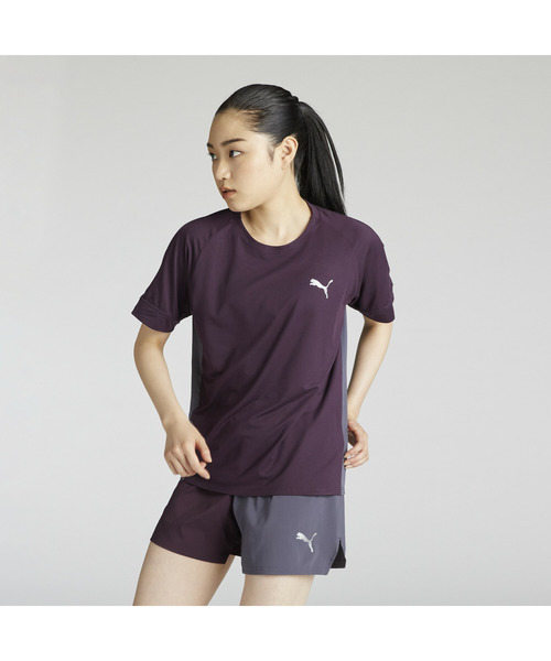 PUMA（プーマ）の「PUMA プーマ ユニセックス ランニング テック RF 半袖 Tシャツ（Tシャツ/カットソー・メンズ・パープル/カーキブラウン・X-SMALL/X-LARGE/SMALL/XX-LARGE/LARGE/MEDIUM）」の9枚目の写真