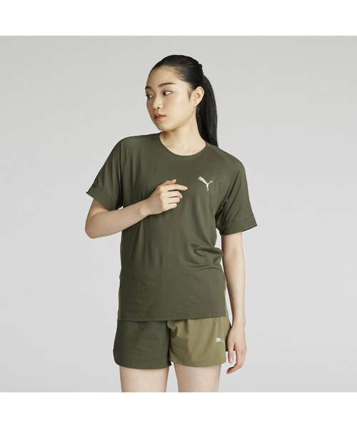 PUMA（プーマ）の「PUMA プーマ ユニセックス ランニング テック RF 半袖 Tシャツ（Tシャツ/カットソー・メンズ・パープル/カーキブラウン・X-SMALL/X-LARGE/SMALL/XX-LARGE/LARGE/MEDIUM）」の14枚目の写真