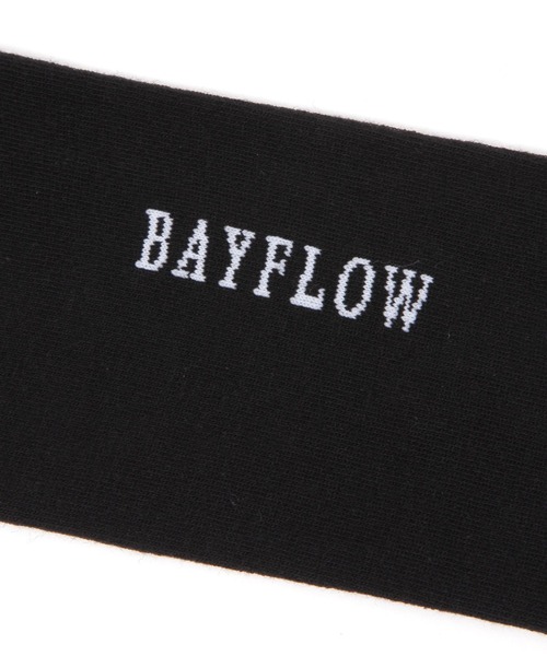 BAYFLOW（ベイフロー）の「リボンポイントソックス（ソックス/靴下・レディース・サックスブルー/グレー/オフホワイト/ブラック・FREE）」の7枚目の写真
