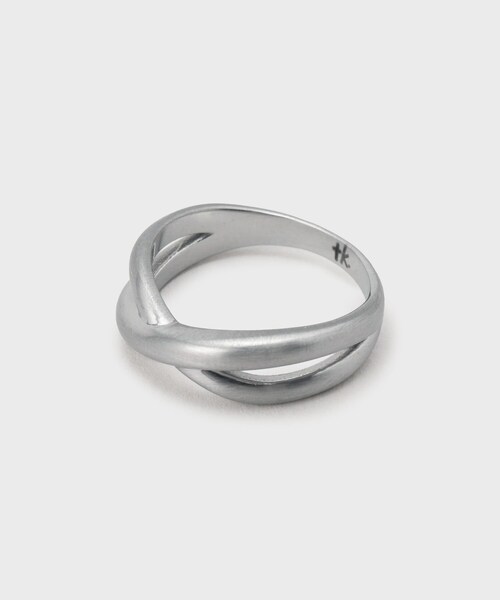 tk.TAKEO KIKUCHI（ティーケータケオキクチ）の「ステンレスリング（リング・メンズ・シルバー/シルバー系1/シルバー系・13/17）」の2枚目の写真