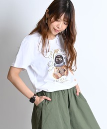 スペースベアプリントロゴTシャツ 半袖