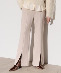 フレアスリットパンツ