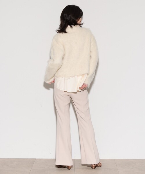 GALLEST(ギャレスト)の「フレアスリットパンツ(その他パンツ・レディース・ベージュ/ブラック・36/40/38)」の9枚目の写真