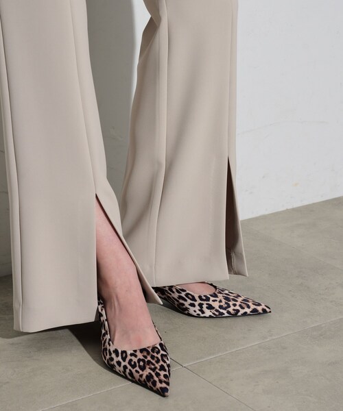 GALLEST(ギャレスト)の「フレアスリットパンツ(その他パンツ・レディース・ベージュ/ブラック・36/40/38)」の13枚目の写真