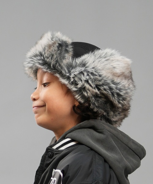 DC（ディーシー）の「DC/ディーシー 24 KD WR PILOT CAP24 キッズ ウォーターレジスタント パイロット キャップ キャップ 帽子 スケートボード 親子コーデ スノーボード YCP244637（キャップ・キッズ・ブラック・FREE）」の6枚目の写真