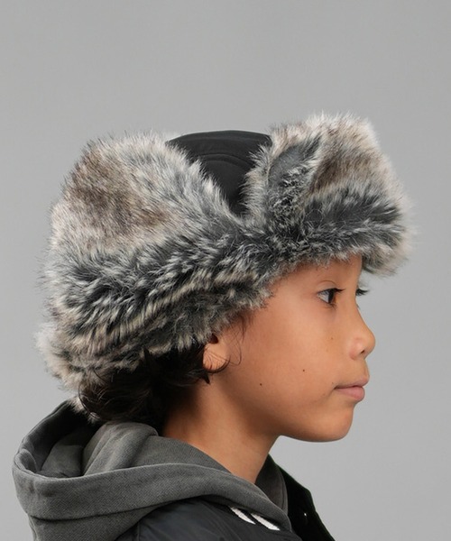 DC（ディーシー）の「DC/ディーシー 24 KD WR PILOT CAP24 キッズ ウォーターレジスタント パイロット キャップ キャップ 帽子 スケートボード 親子コーデ スノーボード YCP244637（キャップ・キッズ・ブラック・FREE）」の8枚目の写真