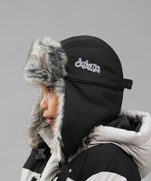 DC（ディーシー）の「DC/ディーシー 24 KD WR PILOT CAP24 キッズ ウォーターレジスタント パイロット キャップ キャップ 帽子 スケートボード 親子コーデ スノーボード YCP244637（キャップ・キッズ・ブラック・FREE）」の11枚目の写真