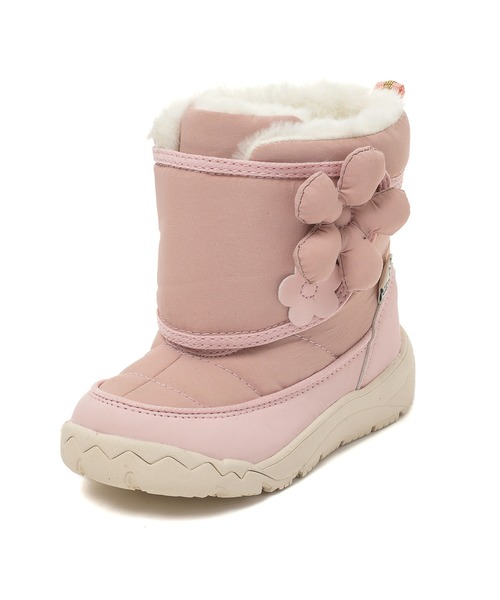 IFME（イフミー）の「KIDS｜ifme CALIN ビッグフラワーブーツ（ブーツ・キッズ・ブラック/グレー/ピンク・19.0cm/18.0cm/17.0cm/16.0cm/15.0cm）」の9枚目の写真