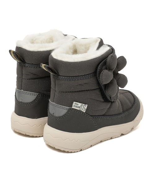 IFME（イフミー）の「KIDS｜ifme CALIN ビッグフラワーブーツ（ブーツ・キッズ・ブラック/グレー/ピンク・19.0cm/18.0cm/17.0cm/16.0cm/15.0cm）」の15枚目の写真