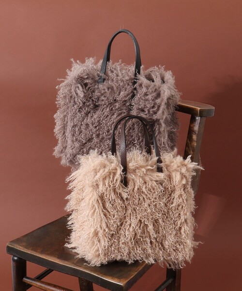 Kassiopea（カシオペア）の「【kassiopea /カシオペア】エコファートート made in Italy（ショルダーバッグ・レディース・ベージュ/グレー・FREE）」の17枚目の写真