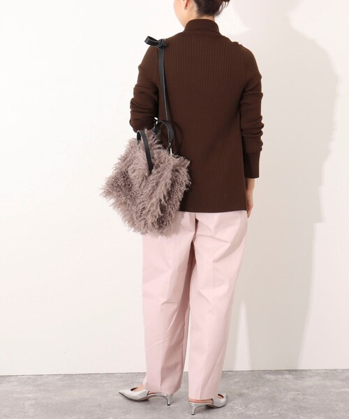 Kassiopea（カシオペア）の「【kassiopea /カシオペア】エコファートート made in Italy（ショルダーバッグ・レディース・ベージュ/グレー・FREE）」の14枚目の写真