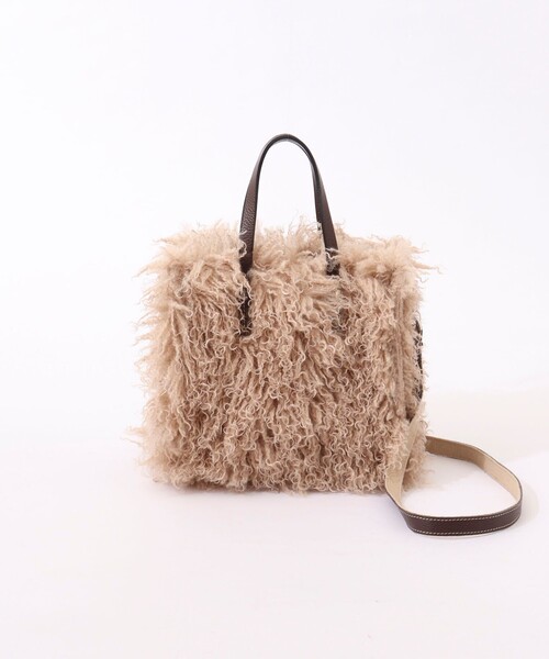 Kassiopea（カシオペア）の「【kassiopea /カシオペア】エコファートート made in Italy（ショルダーバッグ・レディース・ベージュ/グレー・FREE）」の19枚目の写真