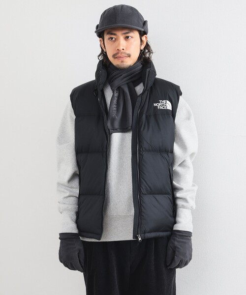 B:MING by BEAMS（ビーミングバイビームス）の「POLARTEC（R） フリース マフラー（マフラー・メンズ・グレー/ブラック・ONE SIZE）」の5枚目の写真