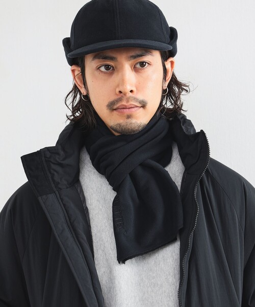 B:MING by BEAMS（ビーミングバイビームス）の「POLARTEC（R） フリース マフラー（マフラー・メンズ・グレー/ブラック・ONE SIZE）」の7枚目の写真