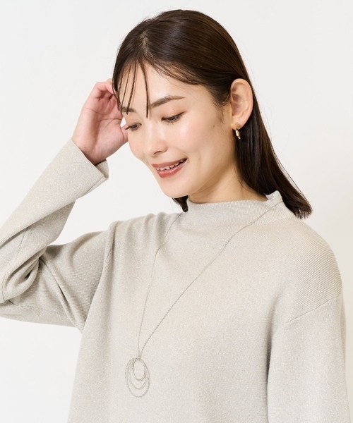 a.v.v（アーヴェヴェ）の「サークルロングネックレス（ネックレス・レディース・シルバー/ゴールド・38）」の3枚目の写真